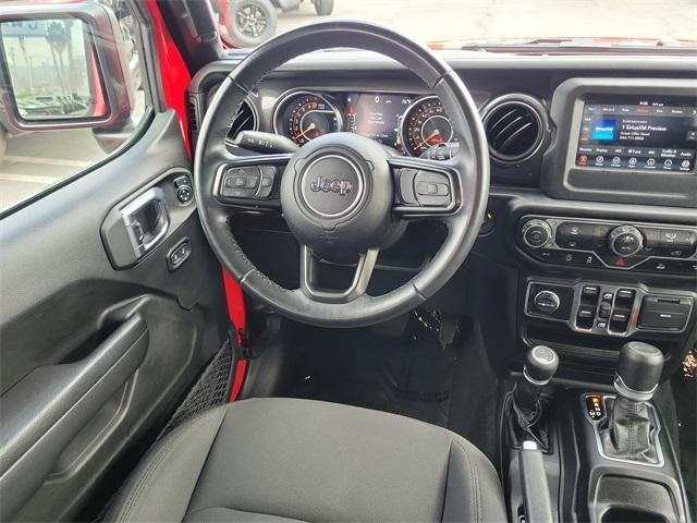 used 2022 Jeep Wrangler Unlimited car, priced at $31,992