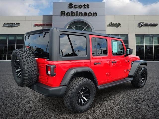 used 2022 Jeep Wrangler Unlimited car, priced at $31,992