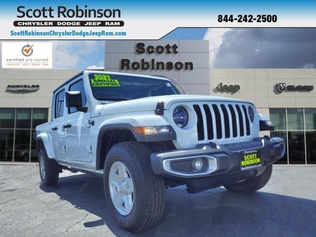 used 2021 Jeep Gladiator car, priced at $30,313