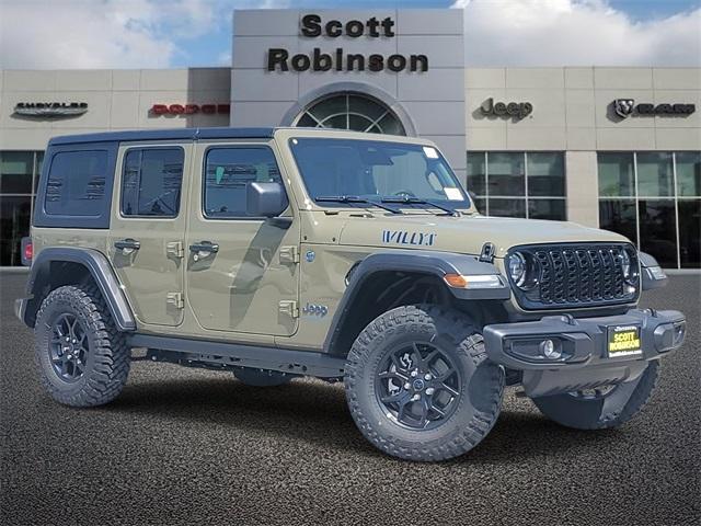 new 2025 Jeep Wrangler 4xe car, priced at $50,338