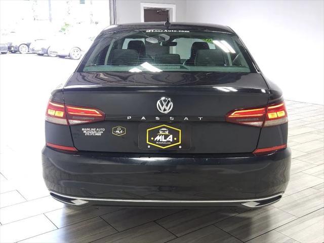 used 2020 Volkswagen Passat car, priced at $13,999