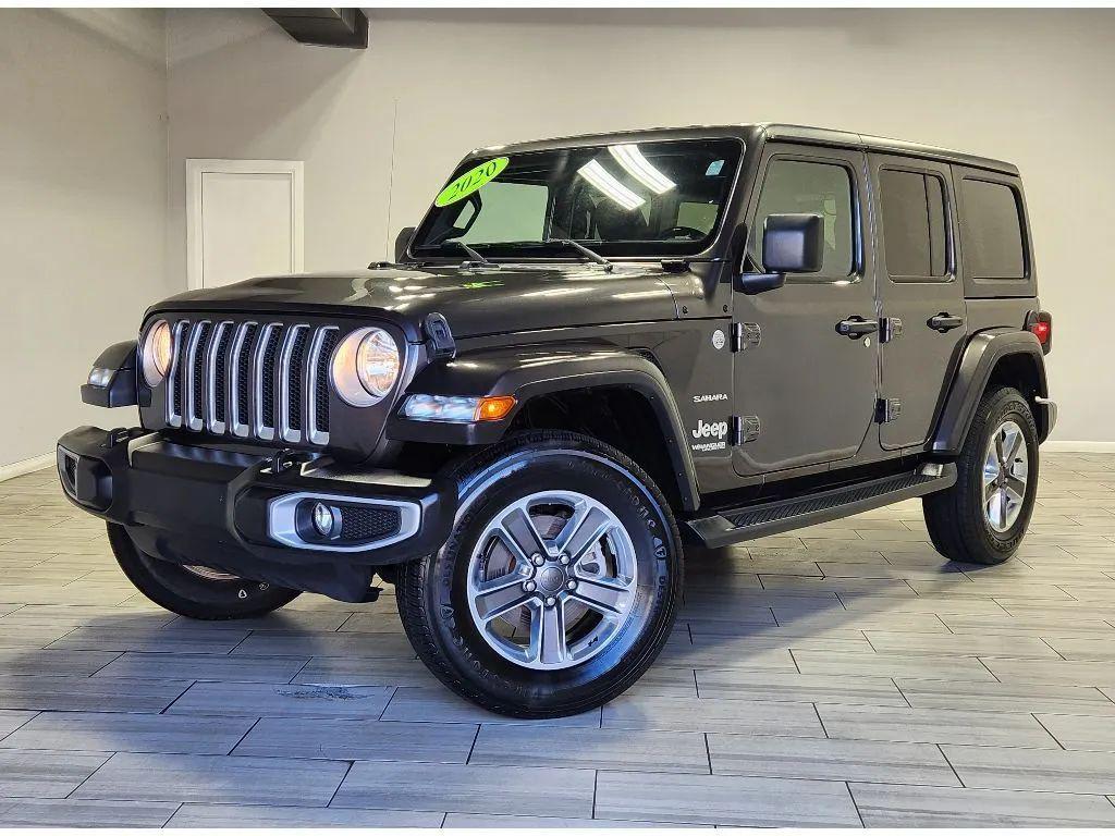 used 2020 Jeep Wrangler Unlimited car, priced at $25,237