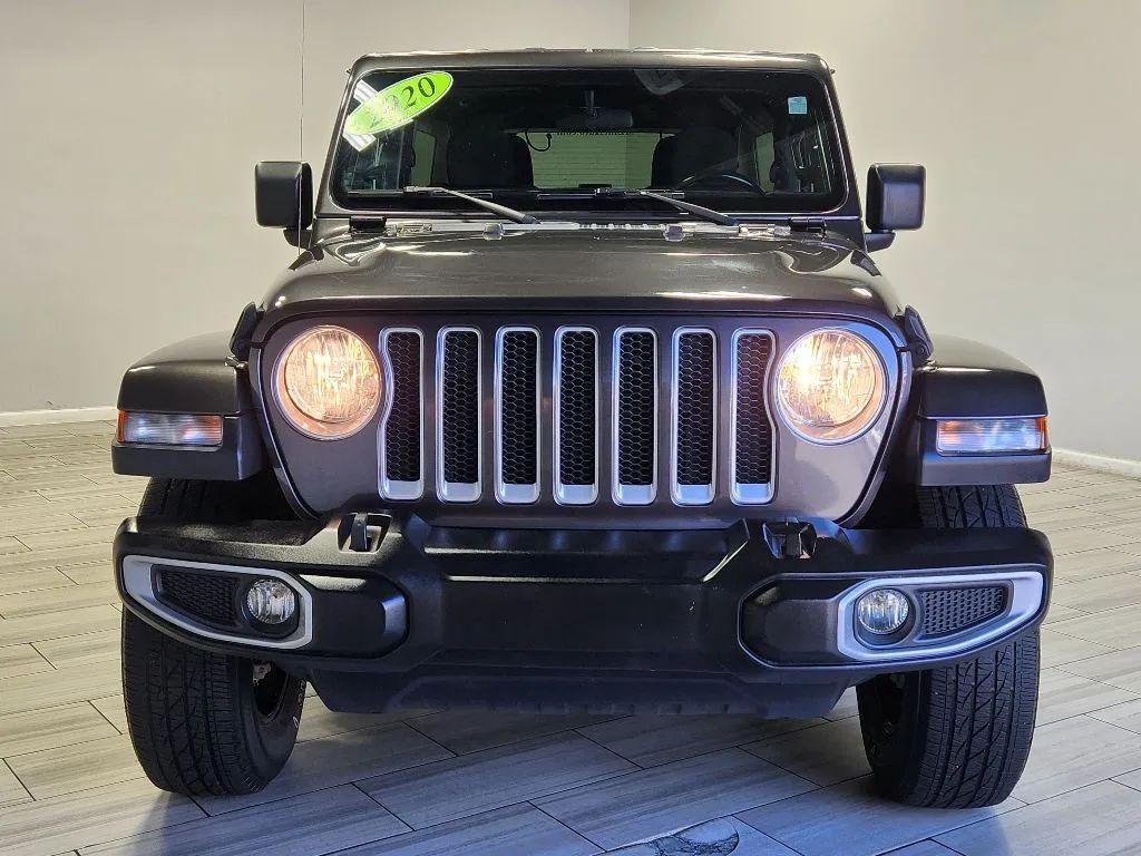 used 2020 Jeep Wrangler Unlimited car, priced at $25,237