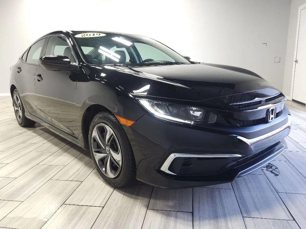 used 2019 Honda Civic car, priced at $18,498