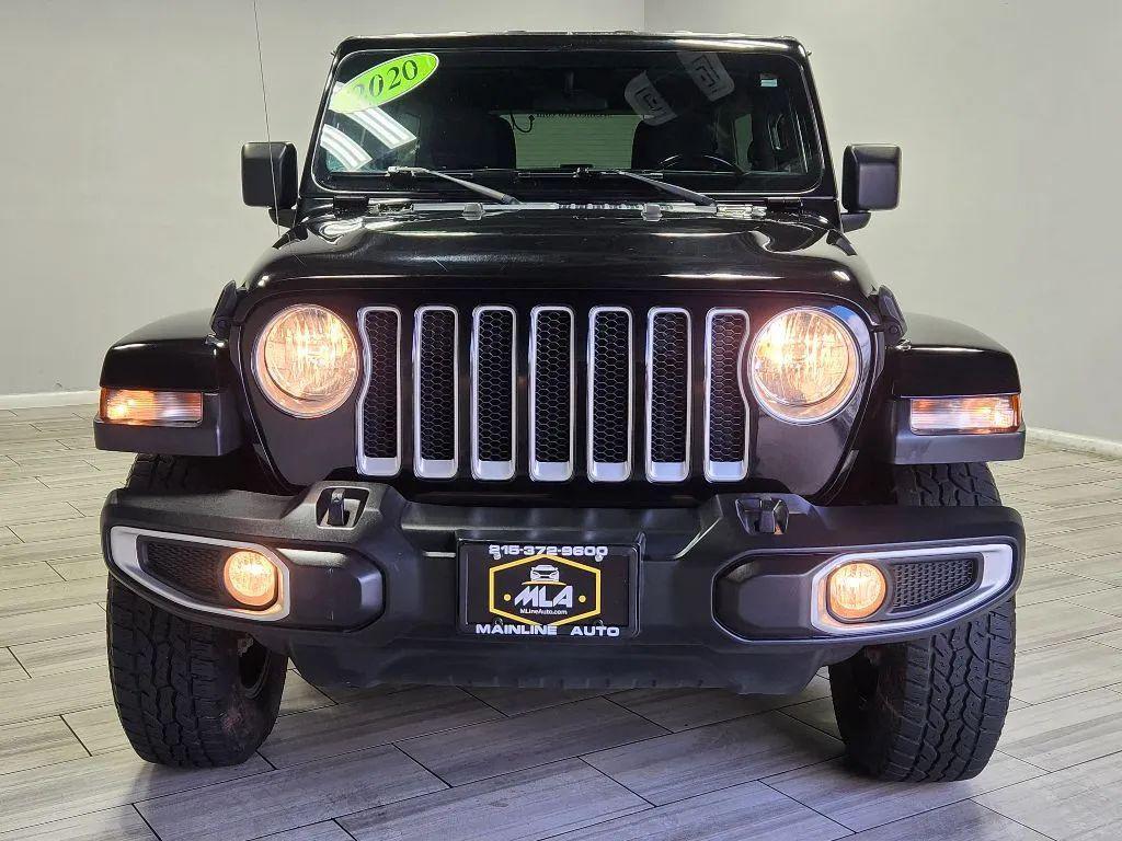 used 2020 Jeep Wrangler Unlimited car, priced at $26,599