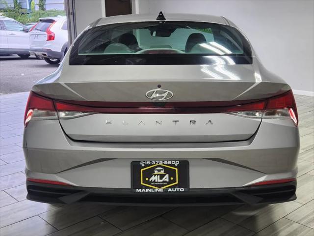 used 2021 Hyundai Elantra car, priced at $15,900