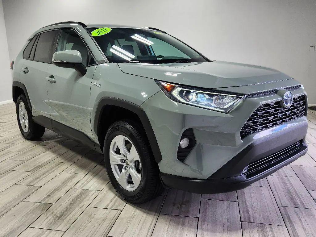 used 2021 Toyota RAV4 Hybrid car, priced at $26,499