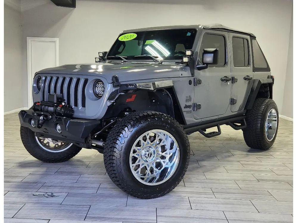 used 2020 Jeep Wrangler Unlimited car, priced at $29,941
