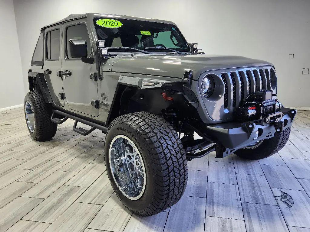 used 2020 Jeep Wrangler Unlimited car, priced at $29,941