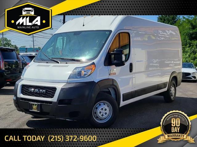 used 2021 Ram ProMaster 2500 car, priced at $29,900