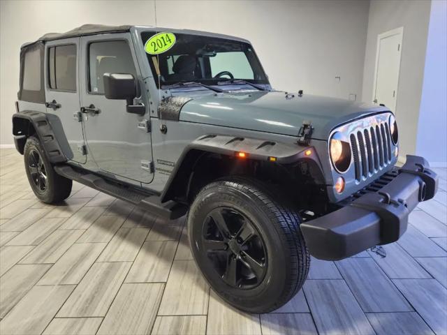 used 2014 Jeep Wrangler Unlimited car, priced at $18,995