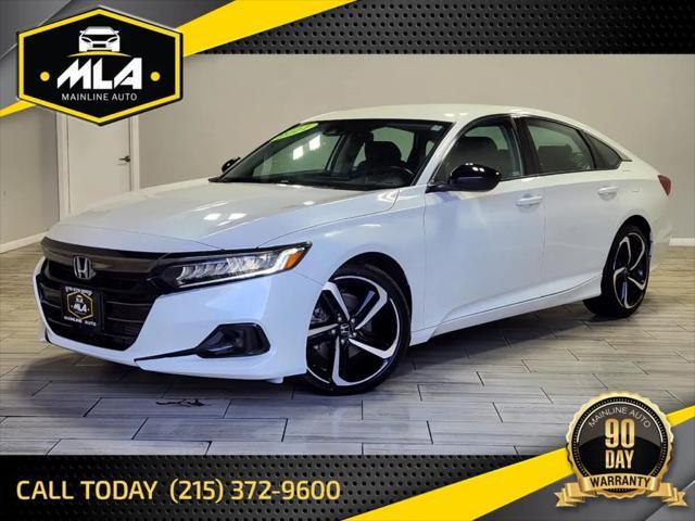 used 2021 Honda Accord car, priced at $24,997