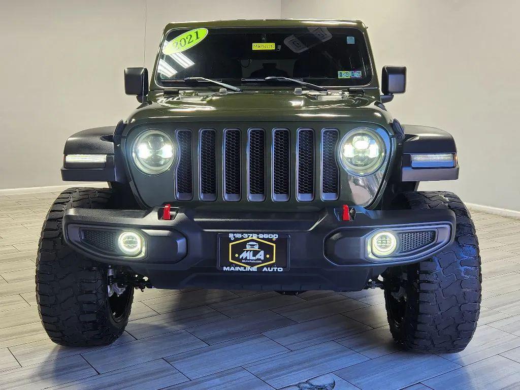 used 2021 Jeep Wrangler Unlimited car, priced at $34,999