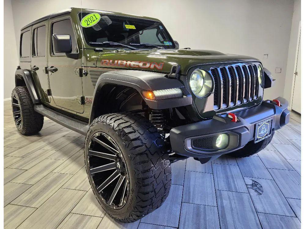 used 2021 Jeep Wrangler Unlimited car, priced at $34,999