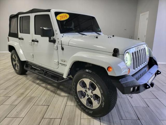 used 2016 Jeep Wrangler Unlimited car, priced at $22,995