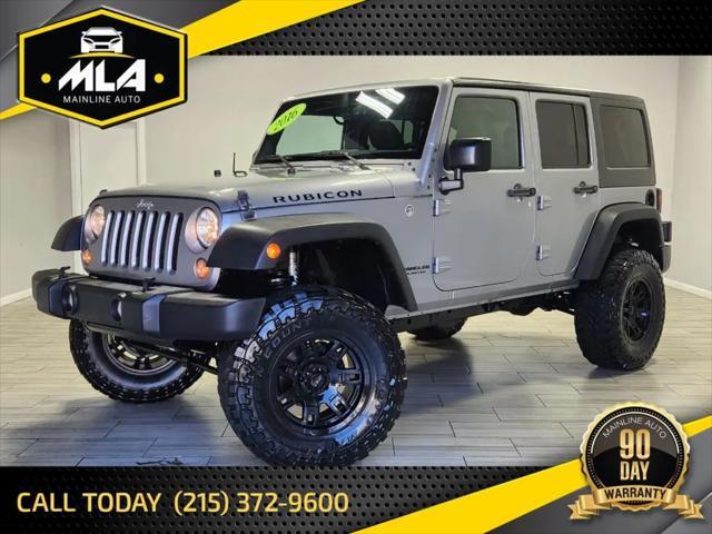 used 2016 Jeep Wrangler Unlimited car, priced at $18,995