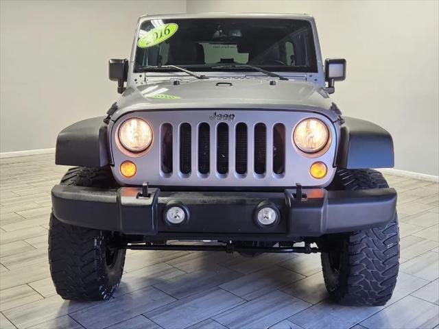 used 2016 Jeep Wrangler Unlimited car, priced at $18,995