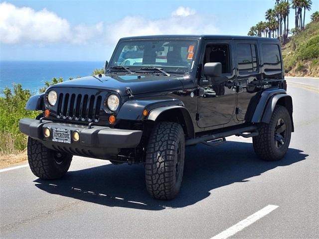 used 2012 Jeep Wrangler Unlimited car, priced at $17,995