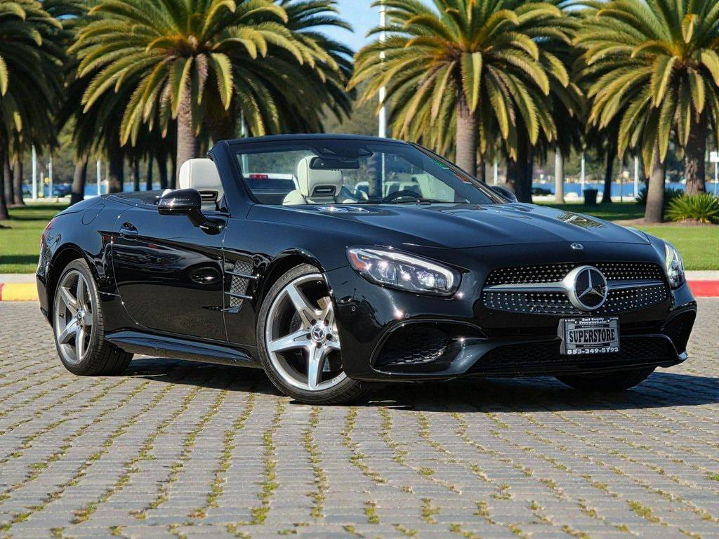 used 2019 Mercedes-Benz SL 550 car, priced at $49,999