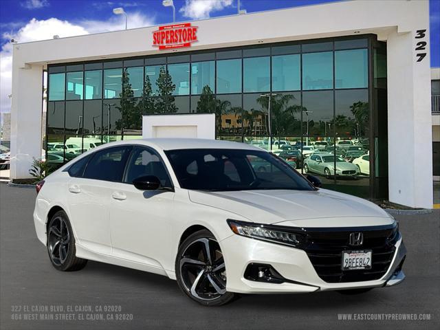 used 2022 Honda Accord car, priced at $22,500