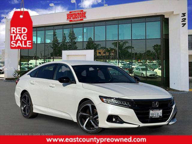 used 2022 Honda Accord car, priced at $22,500