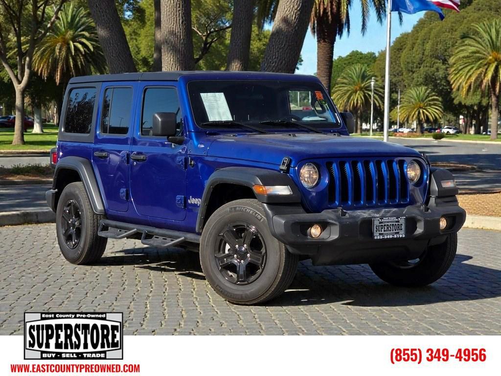 used 2019 Jeep Wrangler Unlimited car, priced at $21,999