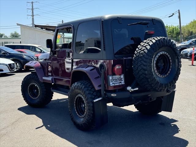 used 2001 Jeep Wrangler car, priced at $17,995