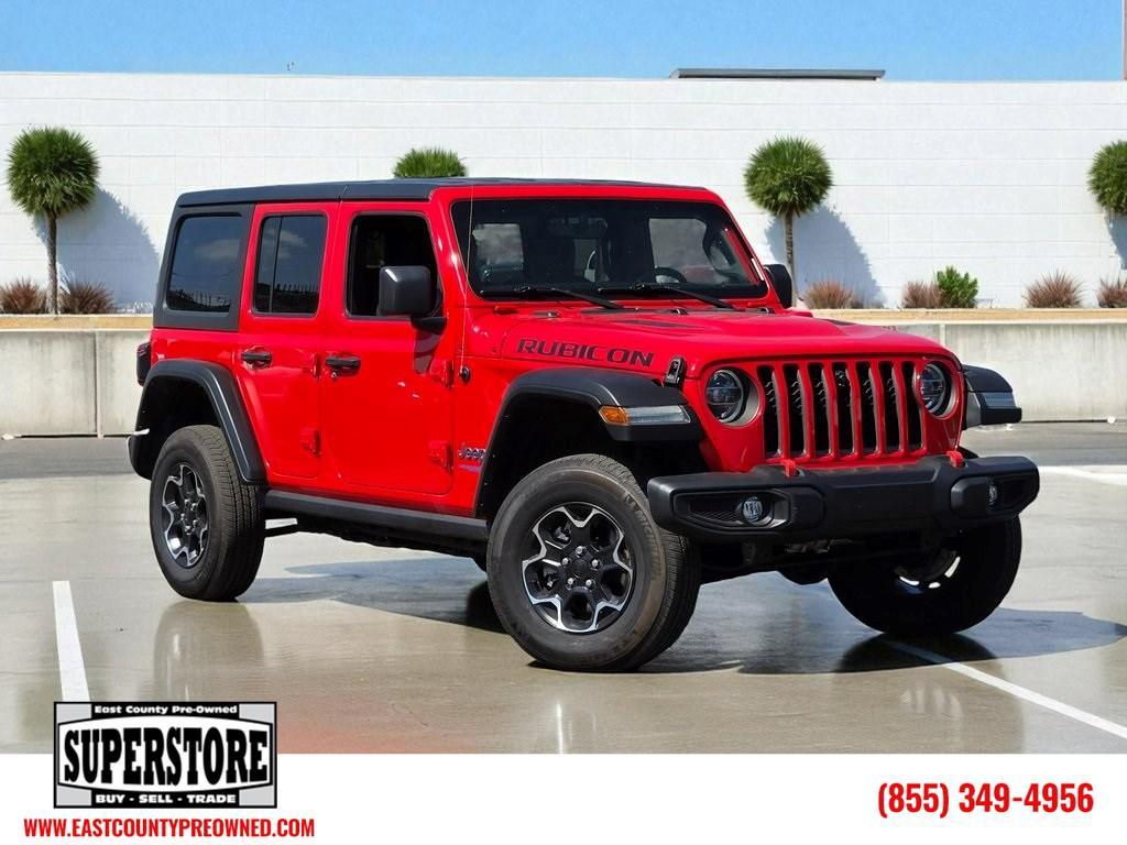 used 2021 Jeep Wrangler Unlimited 4xe car, priced at $32,995