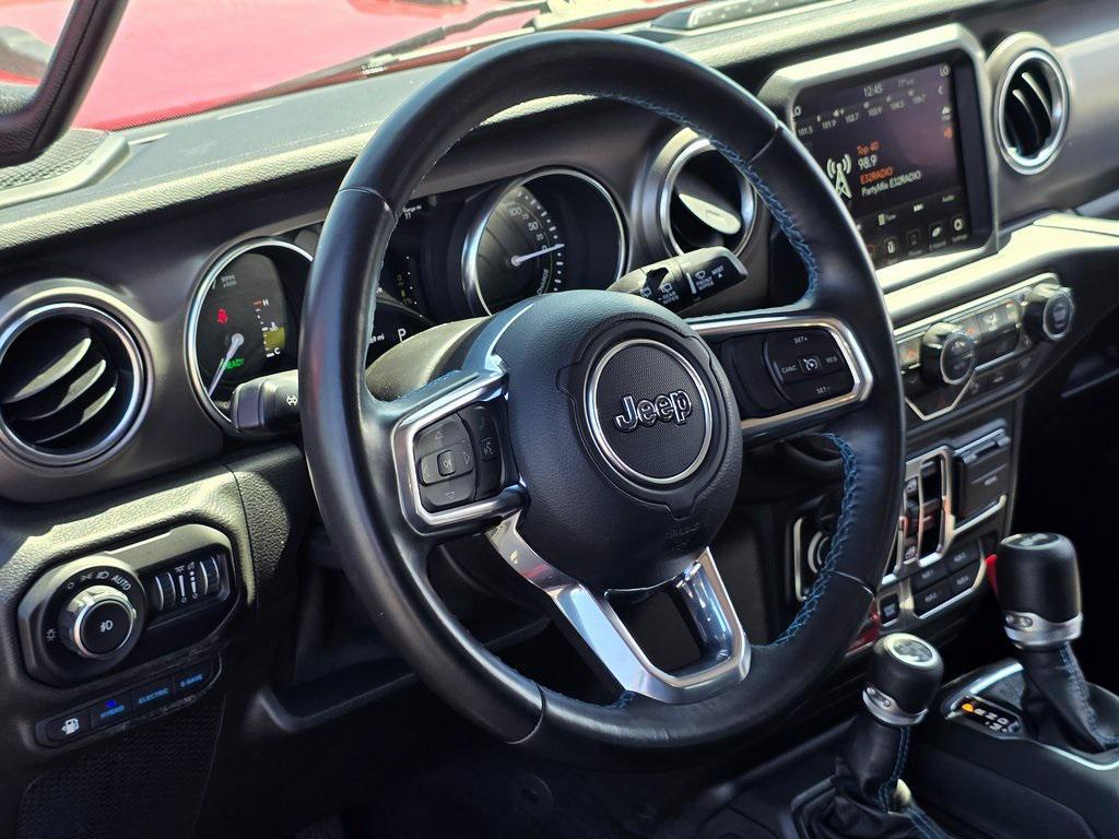 used 2021 Jeep Wrangler Unlimited 4xe car, priced at $32,995