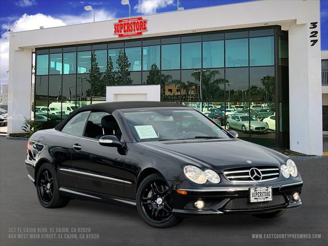 used 2009 Mercedes-Benz CLK-Class car, priced at $15,999