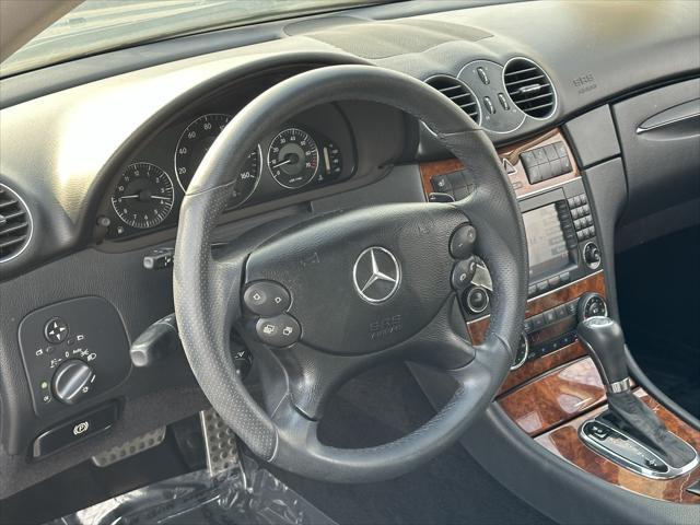 used 2009 Mercedes-Benz CLK-Class car, priced at $15,999