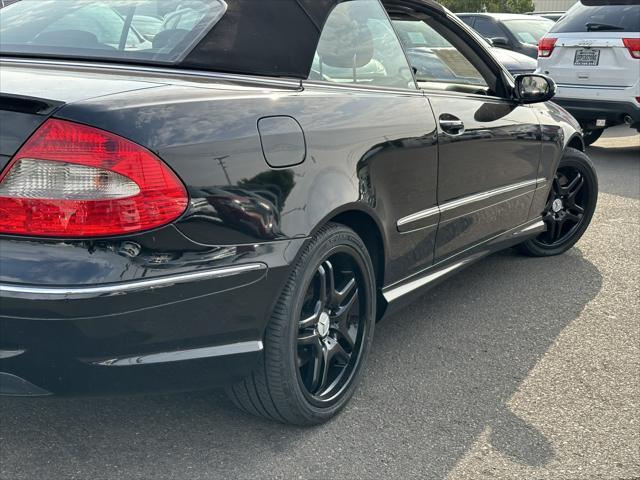 used 2009 Mercedes-Benz CLK-Class car, priced at $15,999