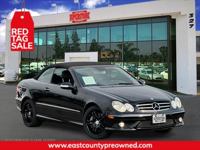 used 2009 Mercedes-Benz CLK-Class car, priced at $15,999