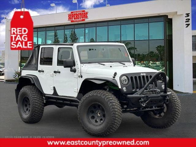 used 2016 Jeep Wrangler Unlimited car, priced at $25,995