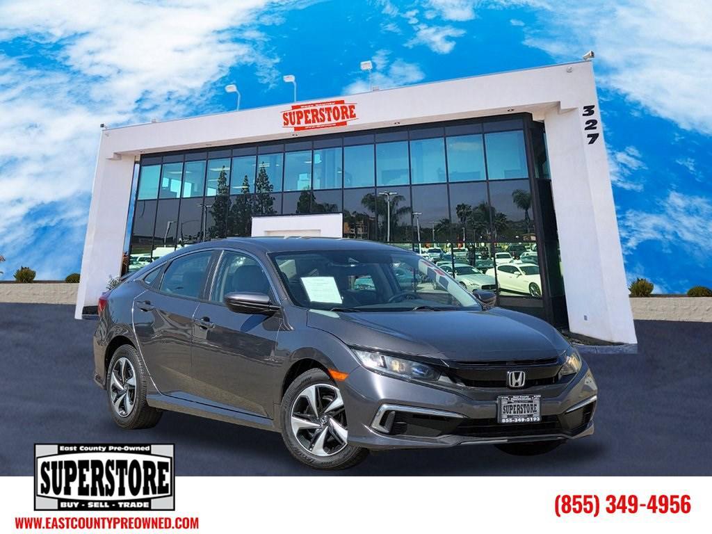 used 2021 Honda Civic car, priced at $18,999