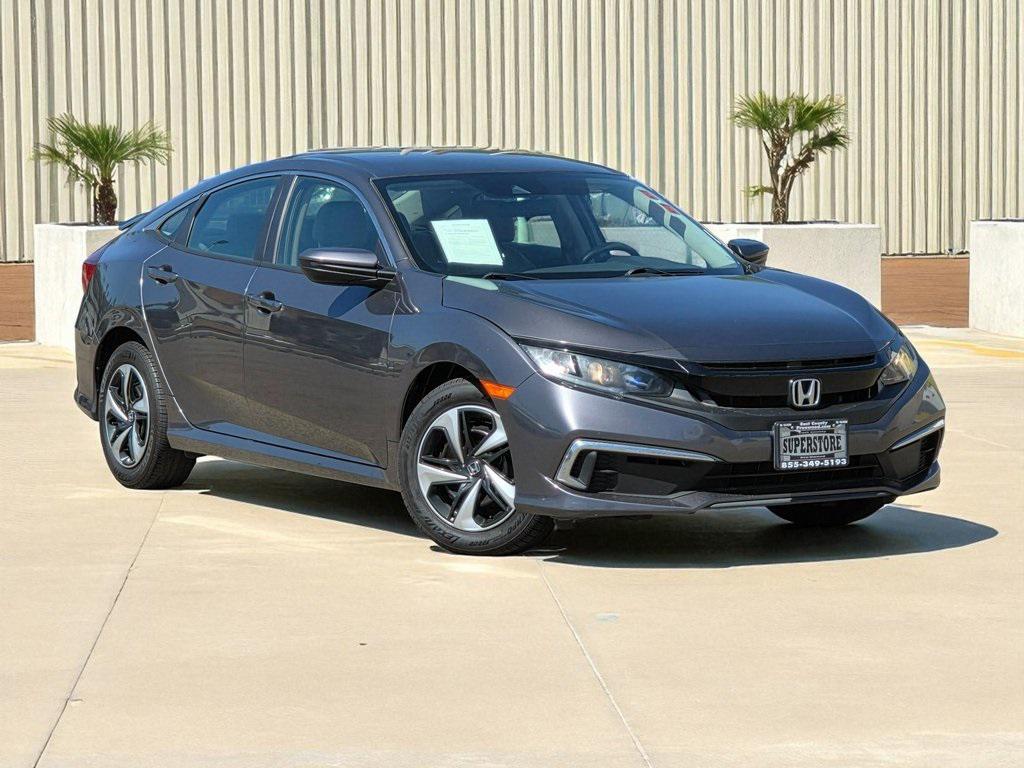 used 2021 Honda Civic car, priced at $18,999