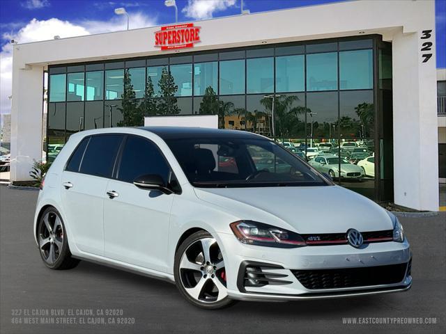 used 2018 Volkswagen Golf GTI car, priced at $24,499