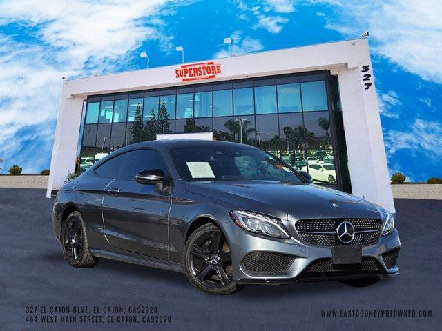 used 2017 Mercedes-Benz C-Class car, priced at $19,999