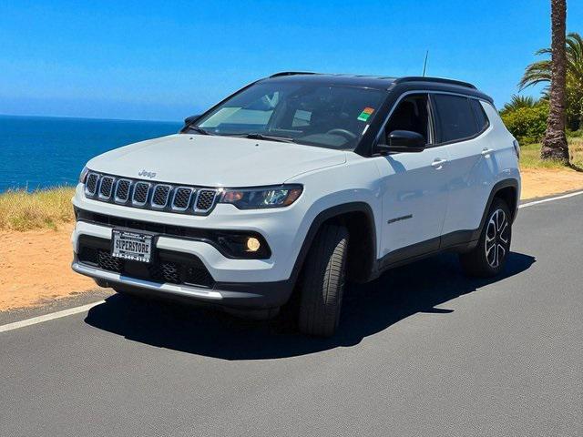 used 2024 Jeep Compass car, priced at $23,999