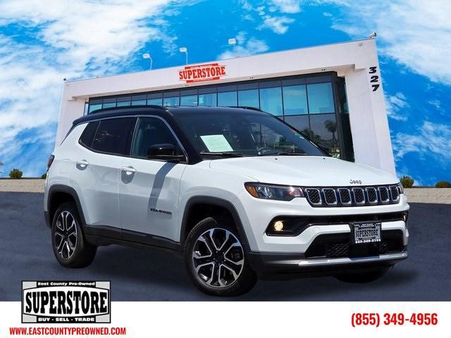 used 2024 Jeep Compass car, priced at $23,999