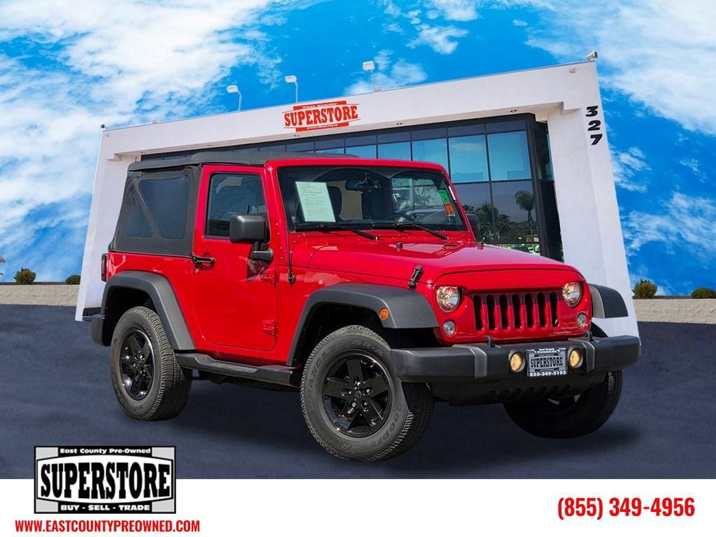 used 2014 Jeep Wrangler car, priced at $16,995