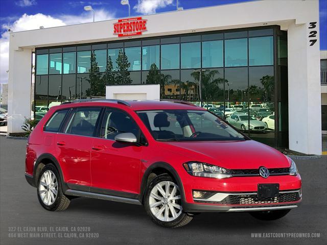 used 2019 Volkswagen Golf Alltrack car, priced at $16,999