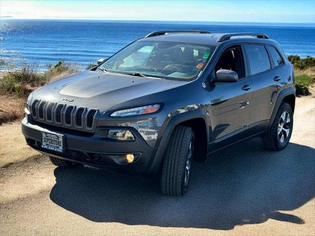 used 2015 Jeep Cherokee car, priced at $15,888