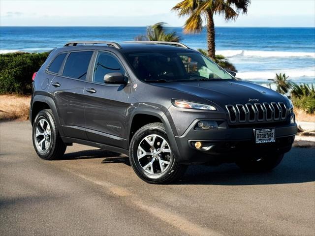 used 2015 Jeep Cherokee car, priced at $15,888