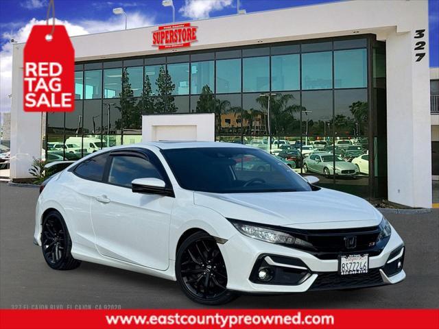 used 2020 Honda Civic Si car, priced at $23,995