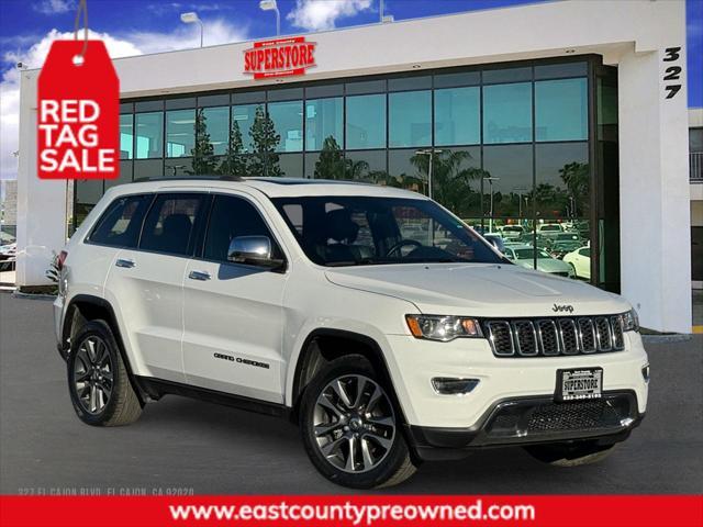 used 2018 Jeep Grand Cherokee car, priced at $18,999