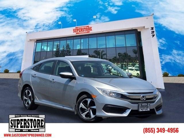 used 2016 Honda Civic car, priced at $17,995