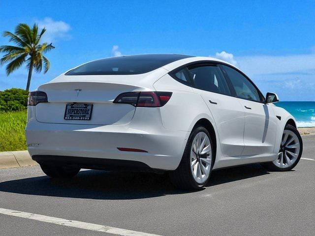 used 2021 Tesla Model 3 car, priced at $21,999