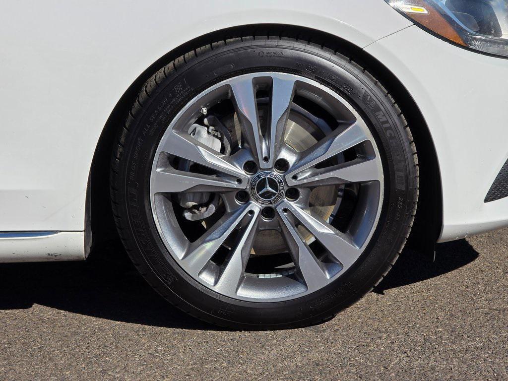 used 2018 Mercedes-Benz C-Class car, priced at $16,888