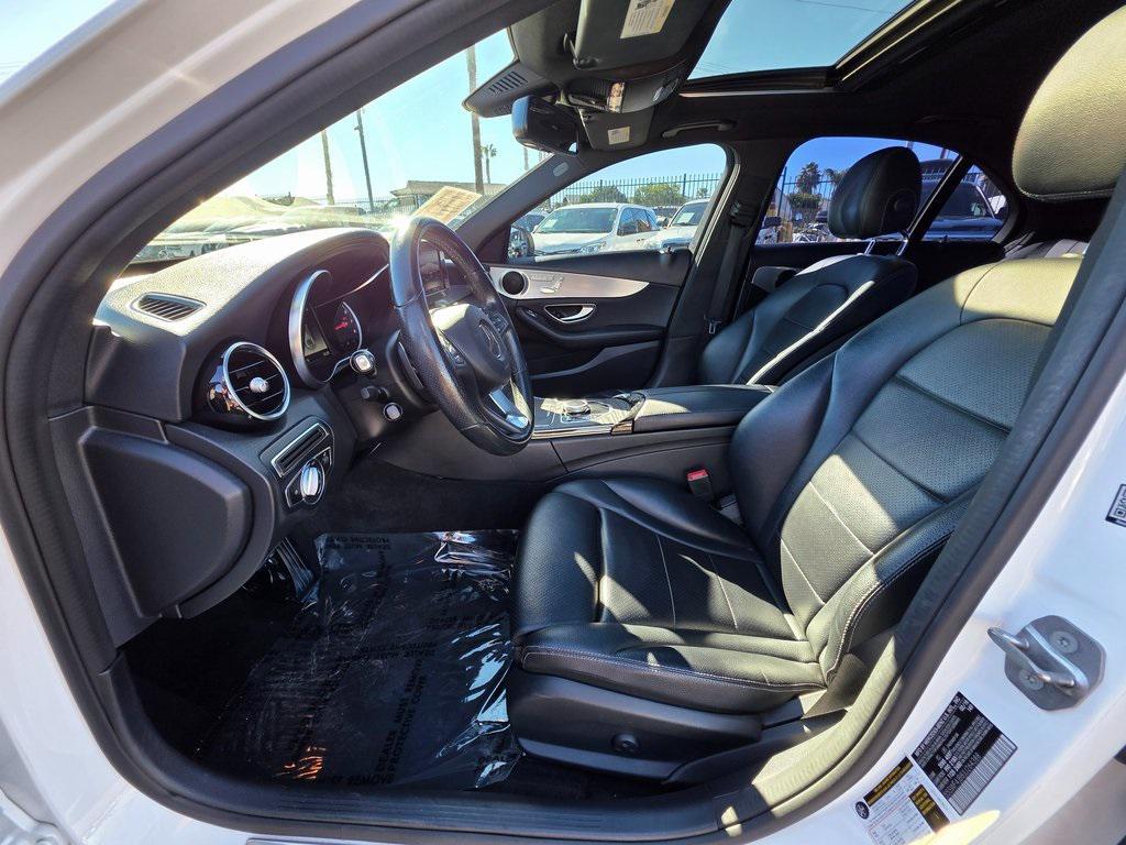 used 2018 Mercedes-Benz C-Class car, priced at $16,888